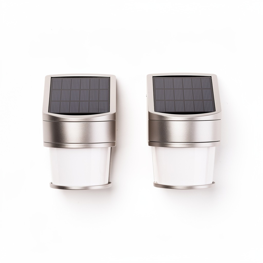 Solar Wall Sconce 2pk Up-Down