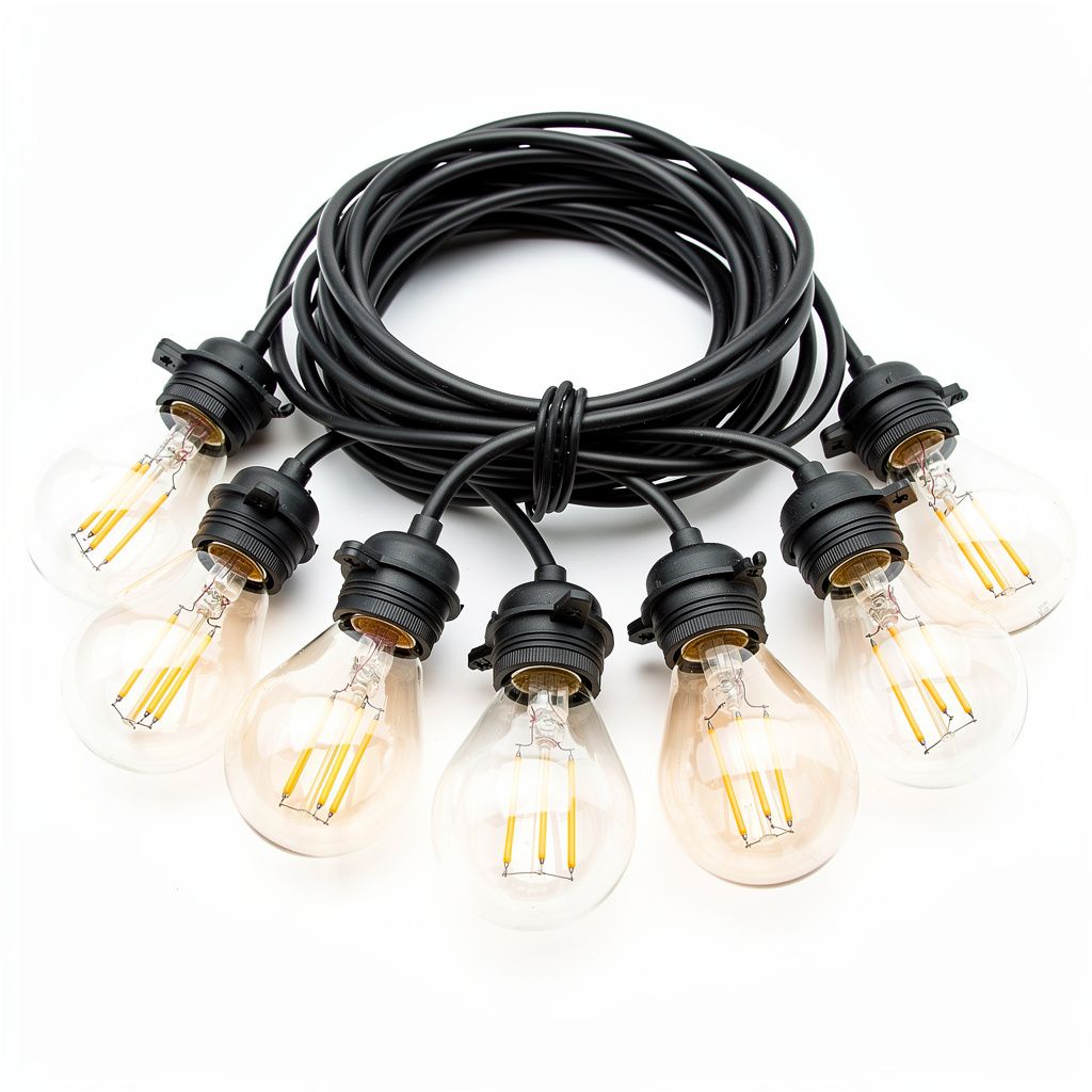 String Patio Lights Edison
