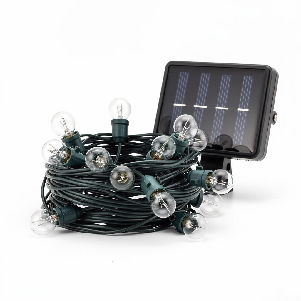 String Patio Lights Solar