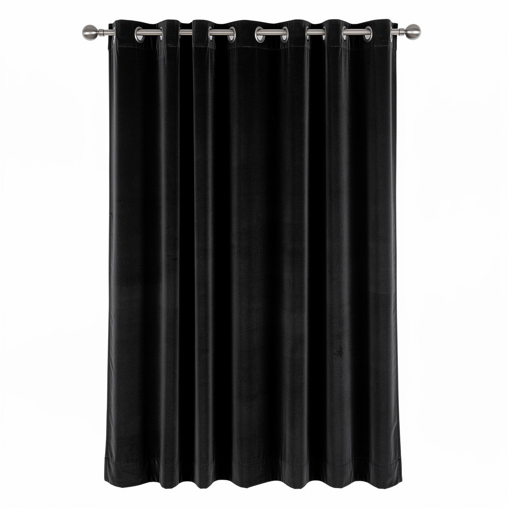 Velvet Curtain Set Blackout
