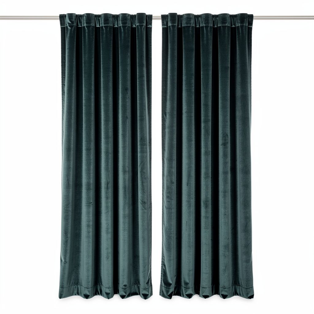 Velvet Curtain Set Thermal
