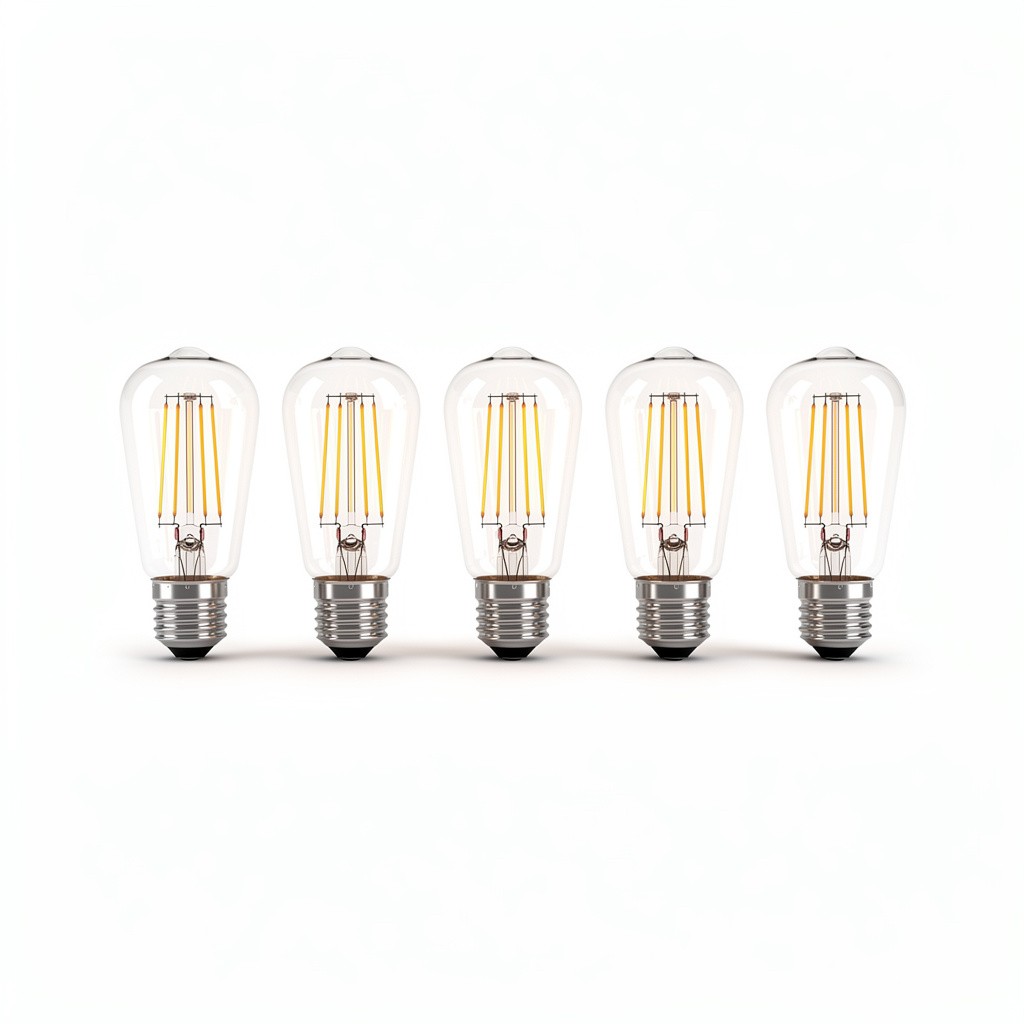 Vintage Edison Bulbs 6pk Dimmable