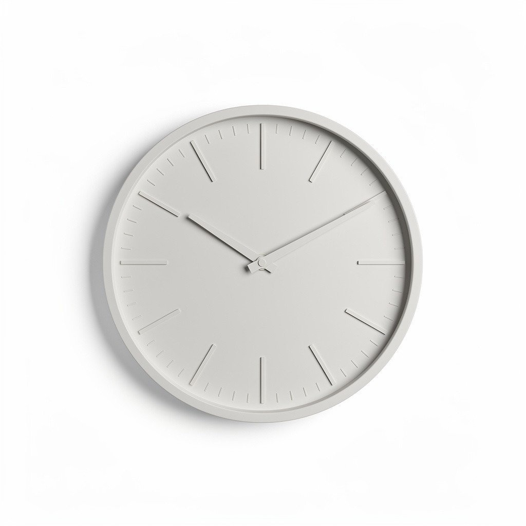 Wall Clock Minimalist Oversized