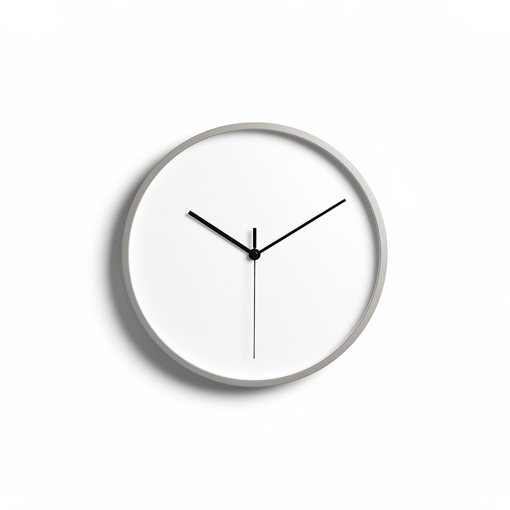 Wall Clock Minimalist Silent