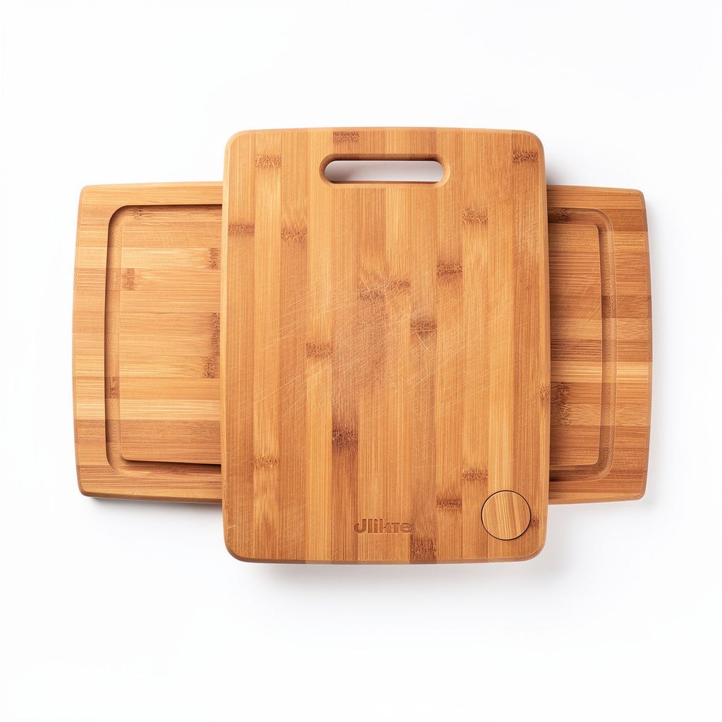 Bamboo Cutting Board Set Magnetic