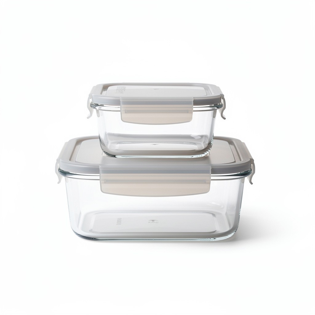Glass Food Storage Set Snap-Lock
