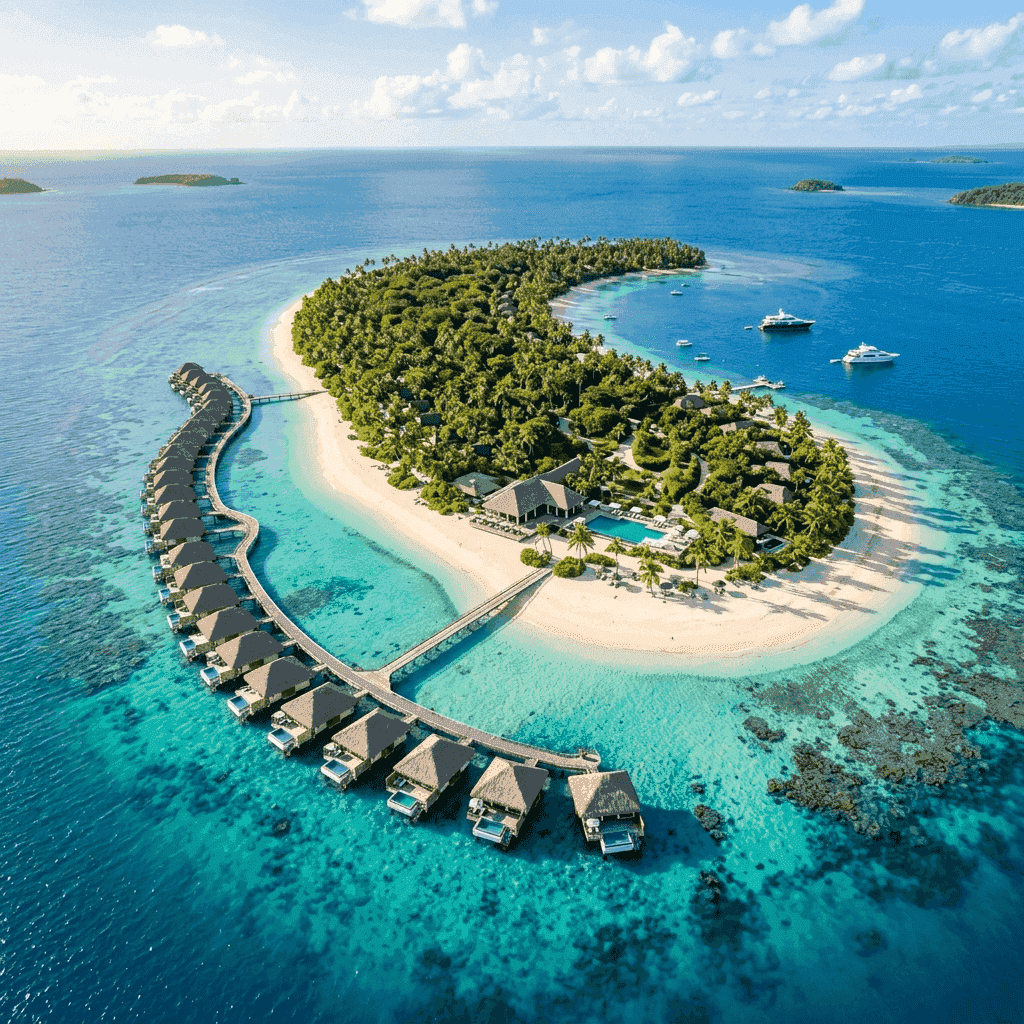 Private Island Rental in Fiji for 1 Week