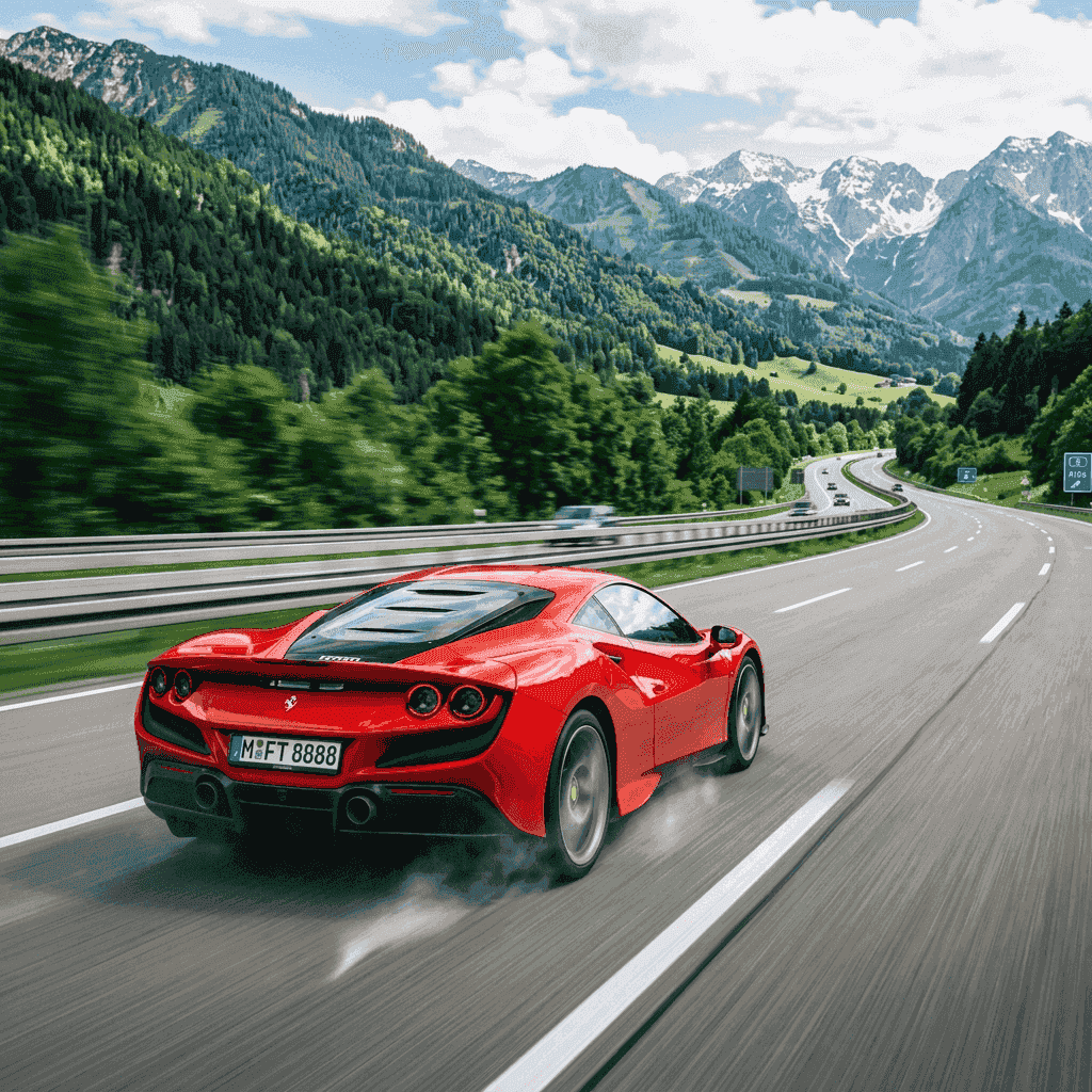Supercar Weekend on the Autobahn