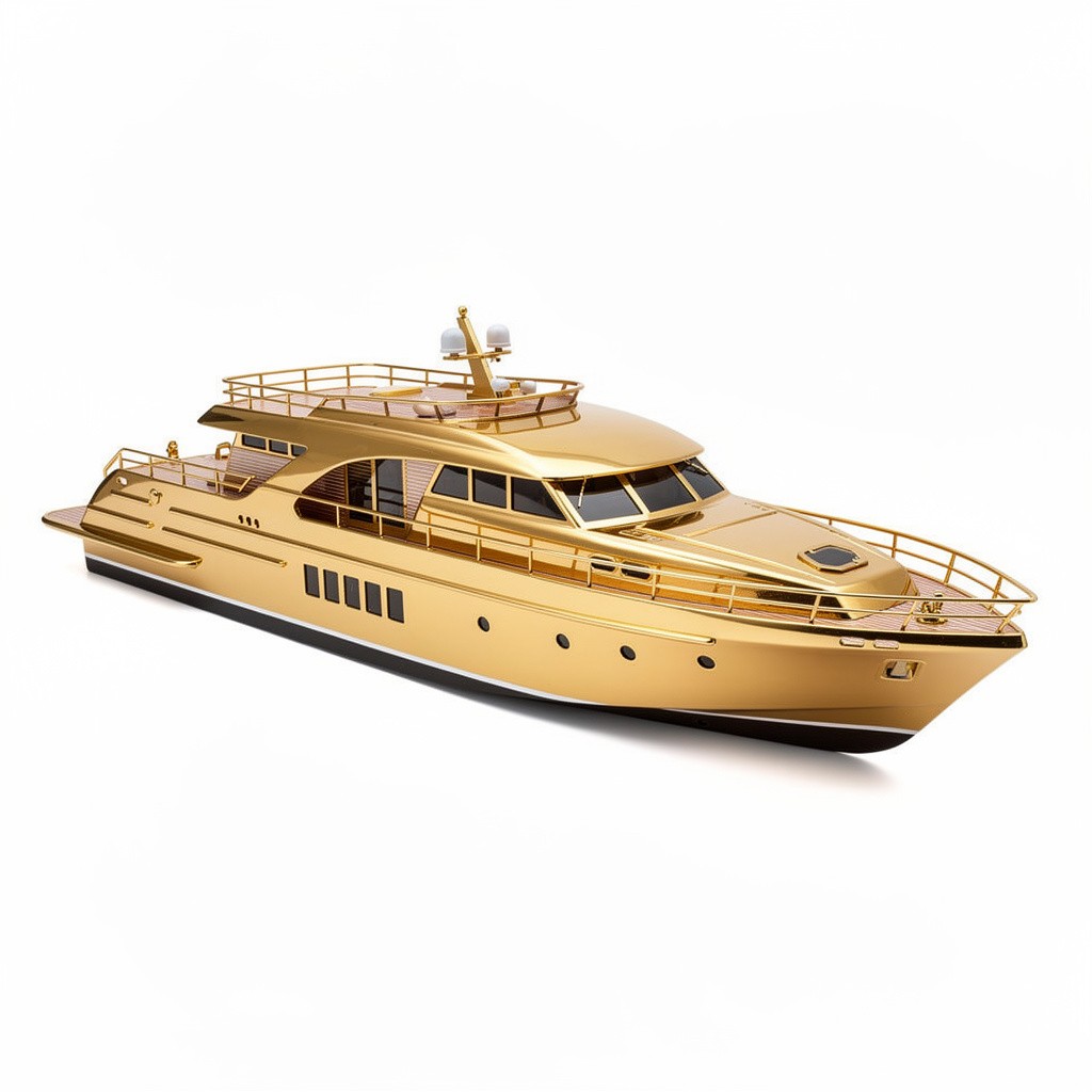 Solid Gold Yacht