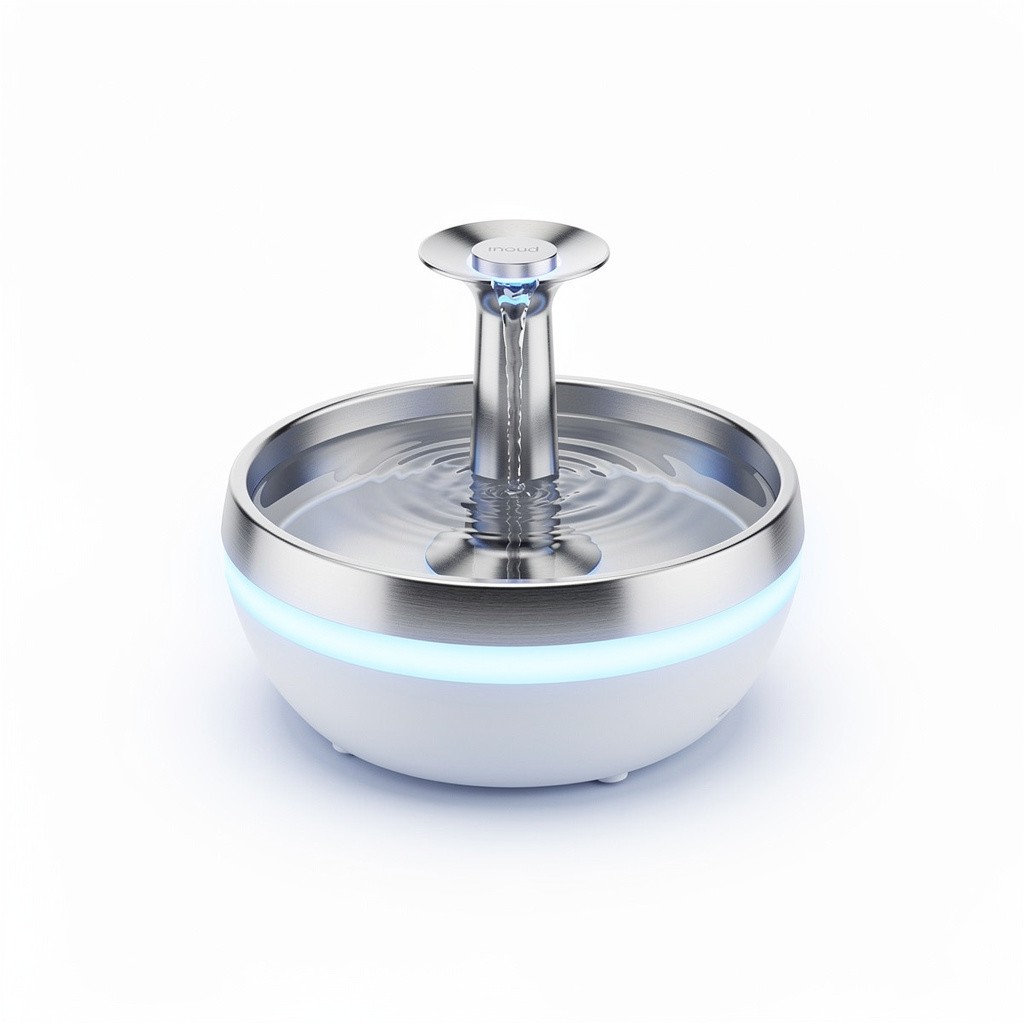 Cat Water Fountain LED