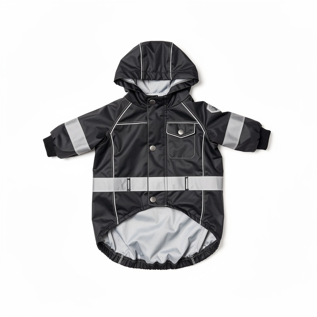 Dog Raincoat Reflective