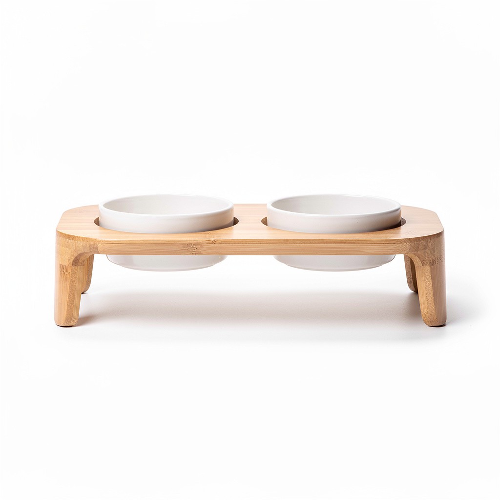 Elevated Dog Bowl Stand Ceramic