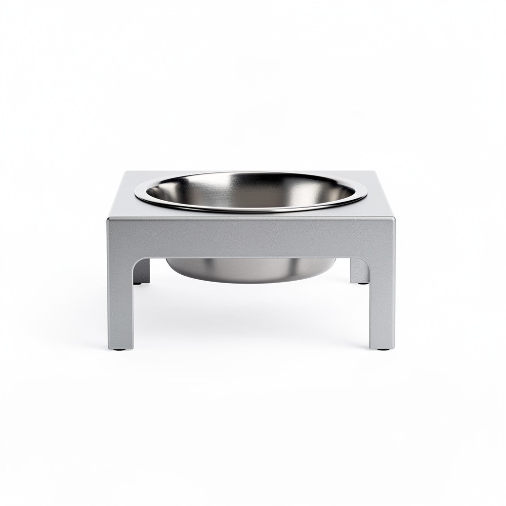 Elevated Dog Bowl Stand Steel