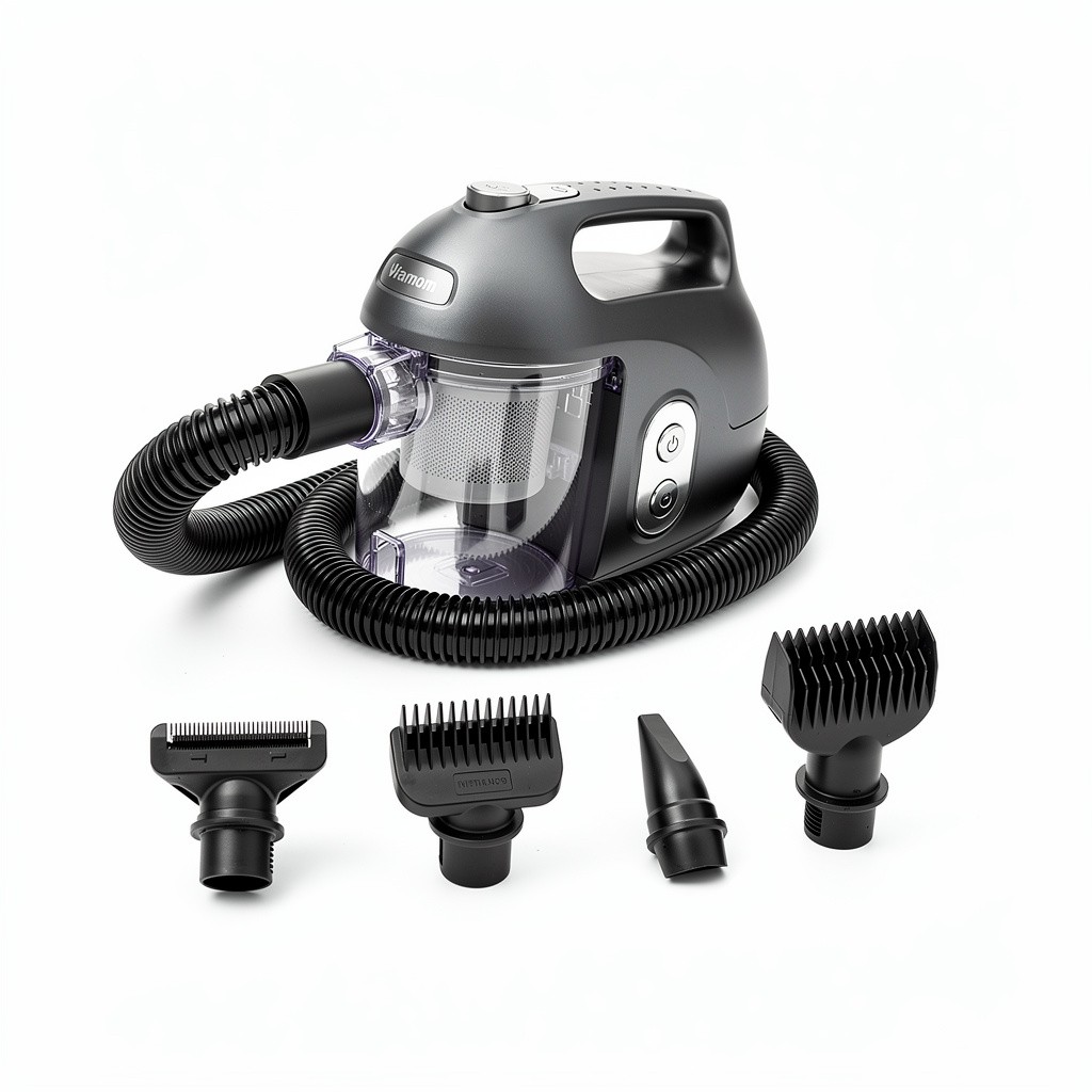Pet Grooming Vacuum Kit 5-in-1