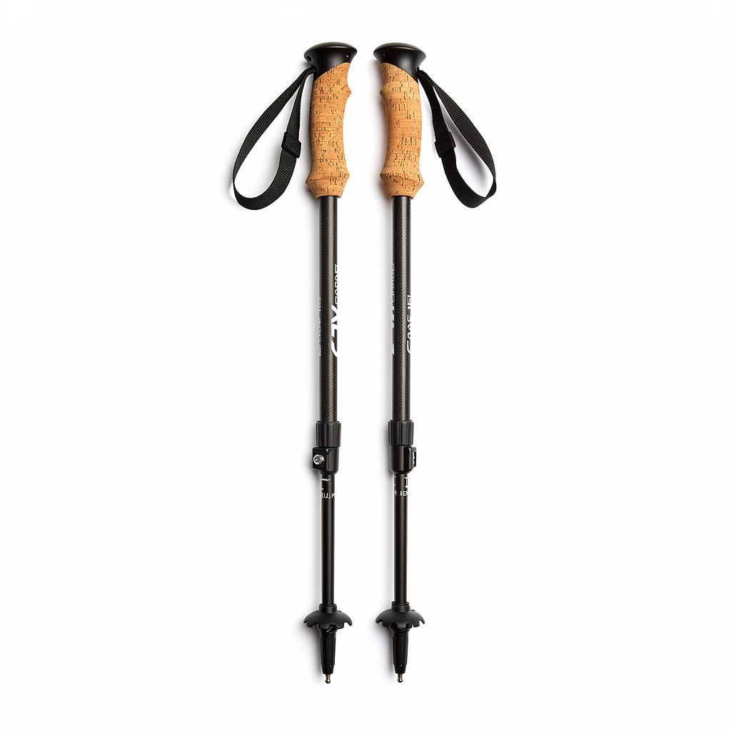 Carbon Trekking Poles Cork-Grip