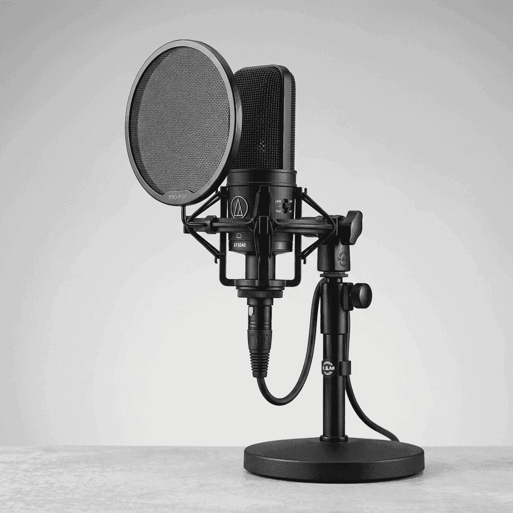 USB Podcast Pro Professional Condenser Microphone