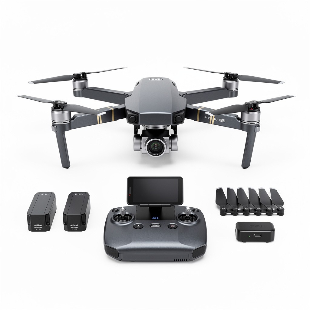 4K Camera Drone Cine Combo