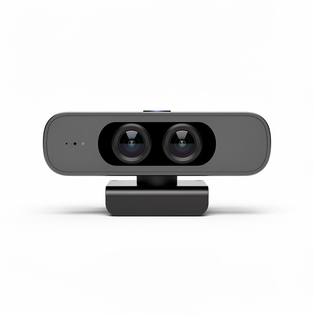 AI 4K Webcam Dual-Lens