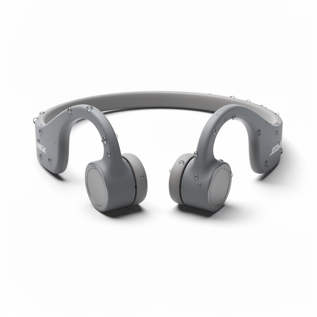 Bone-Conduction Headphones Swim
