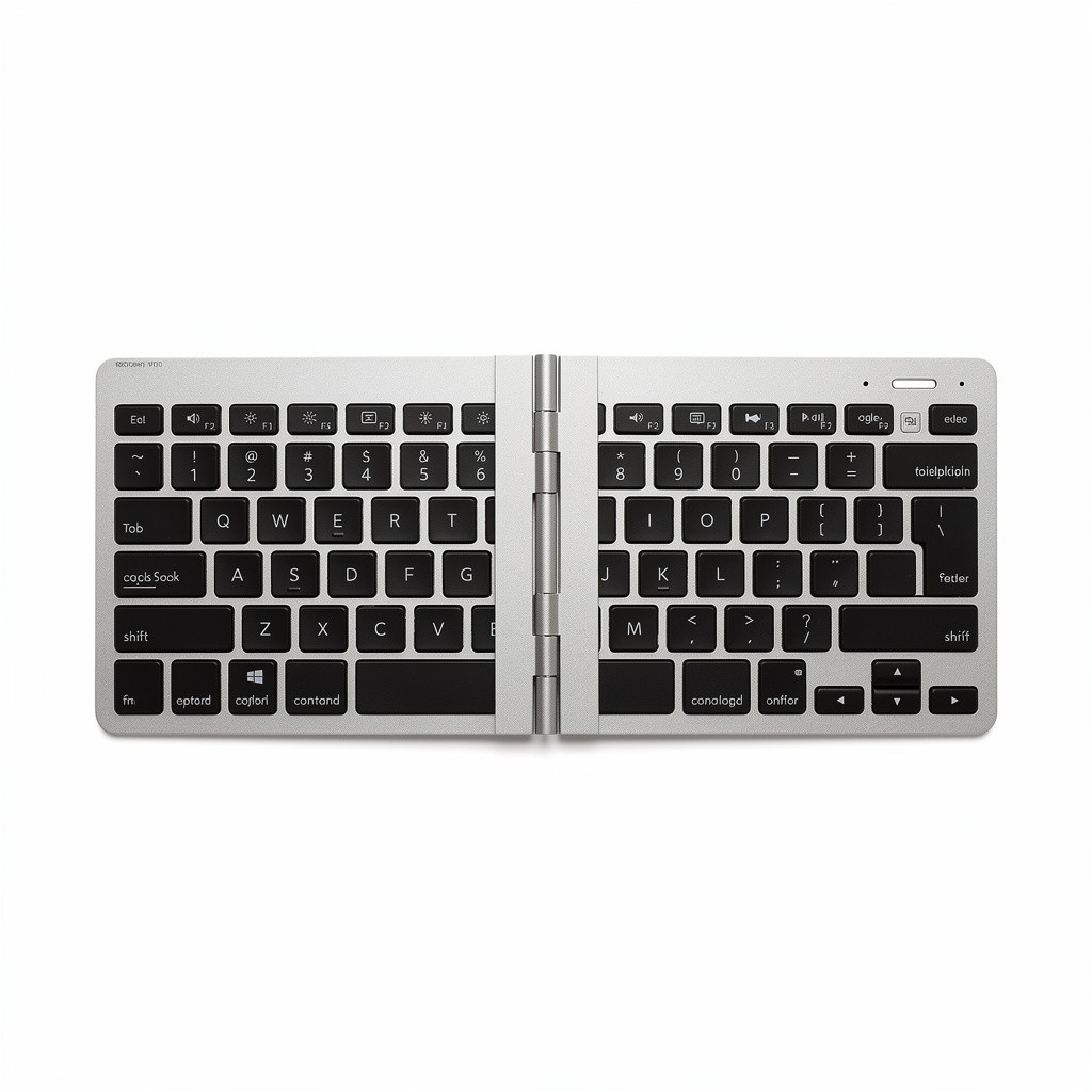 Foldable Bluetooth Keyboard Aluminum