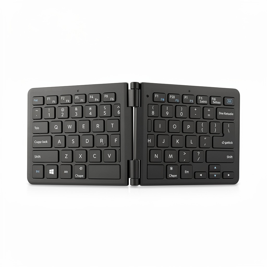 Foldable Bluetooth Keyboard Backlit