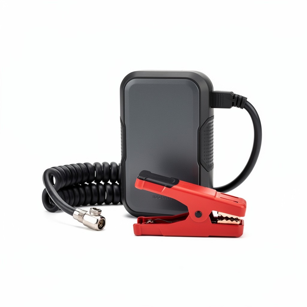 Portable Jump Starter Air-Compressor