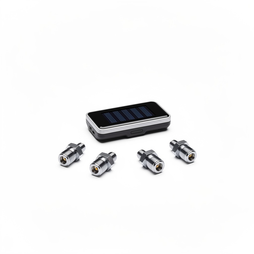 Tire Pressure Sensor Set Solar