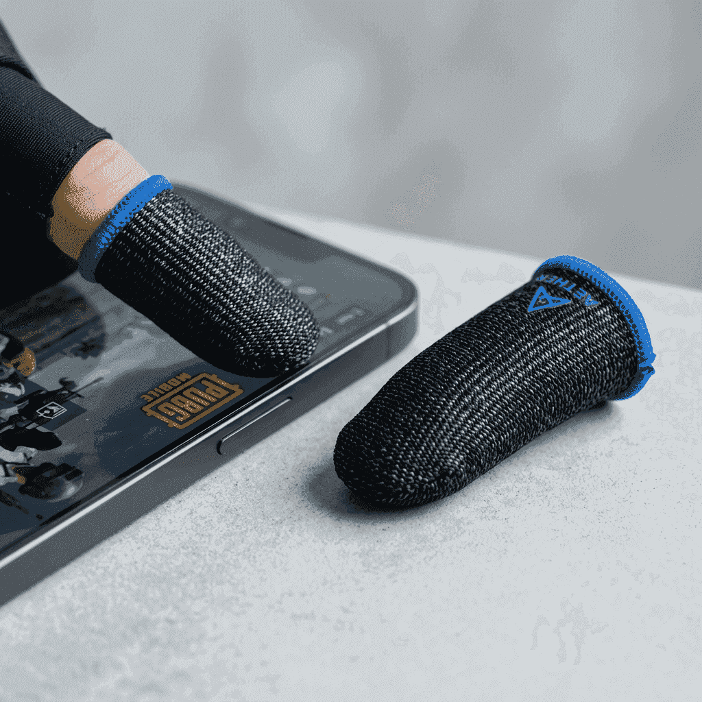 Pair of Pro-Touch Anti-Sweat Gamer Finger Gloves (2 units)