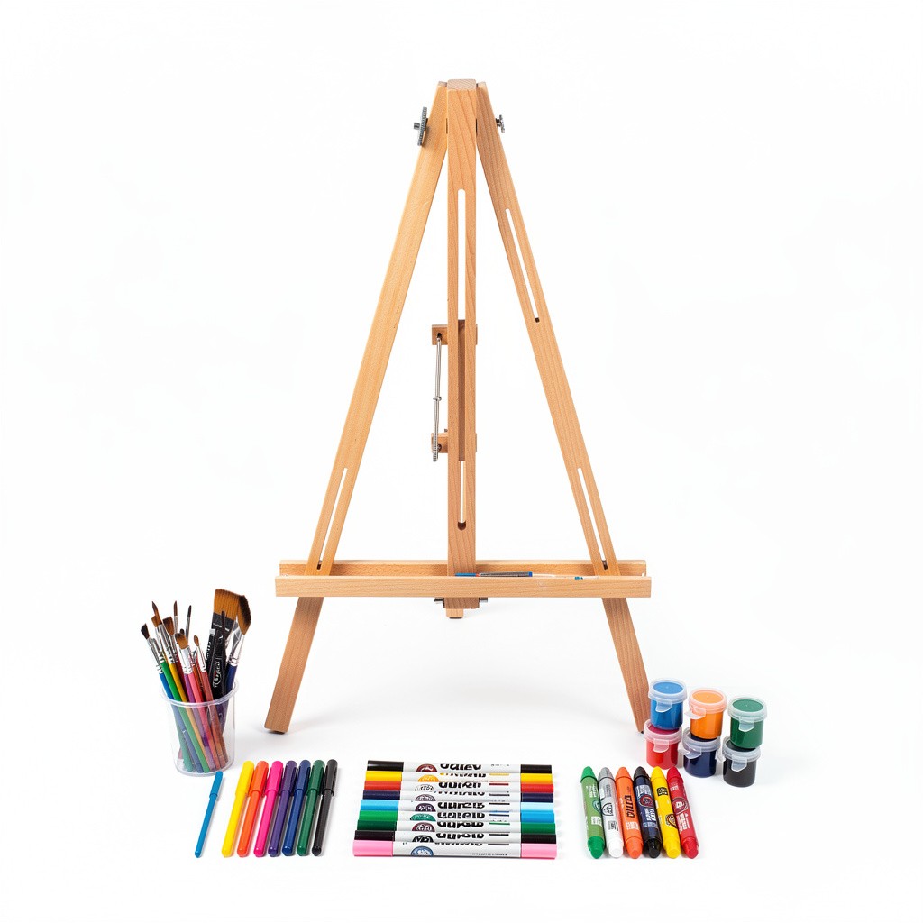 Art Easel Set Double-Sided