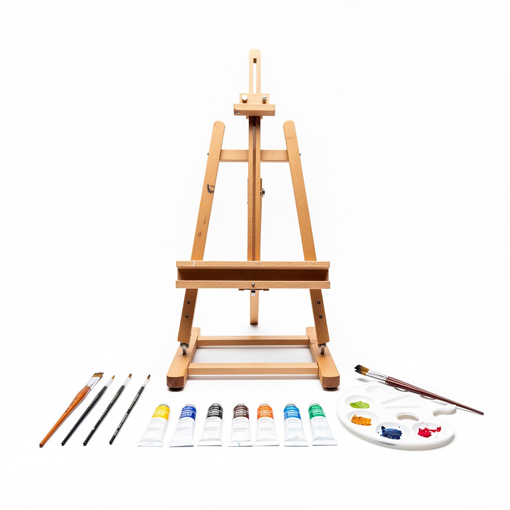 Art Easel Set Tabletop