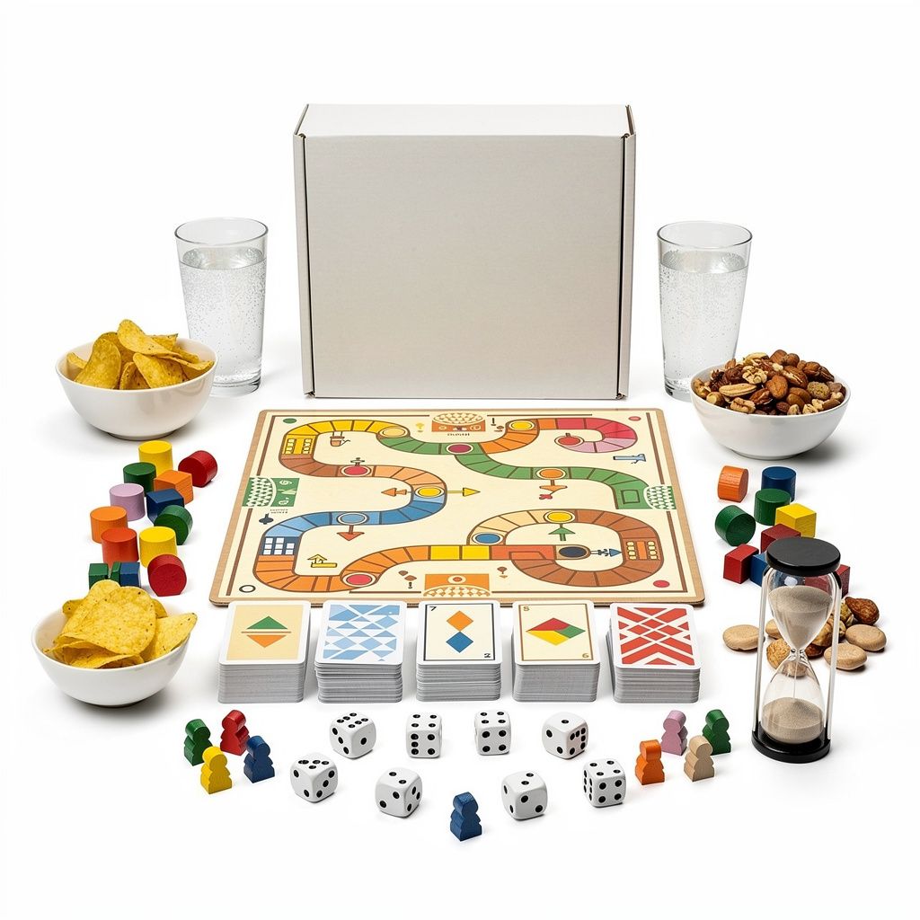 Board Game Night Set Party