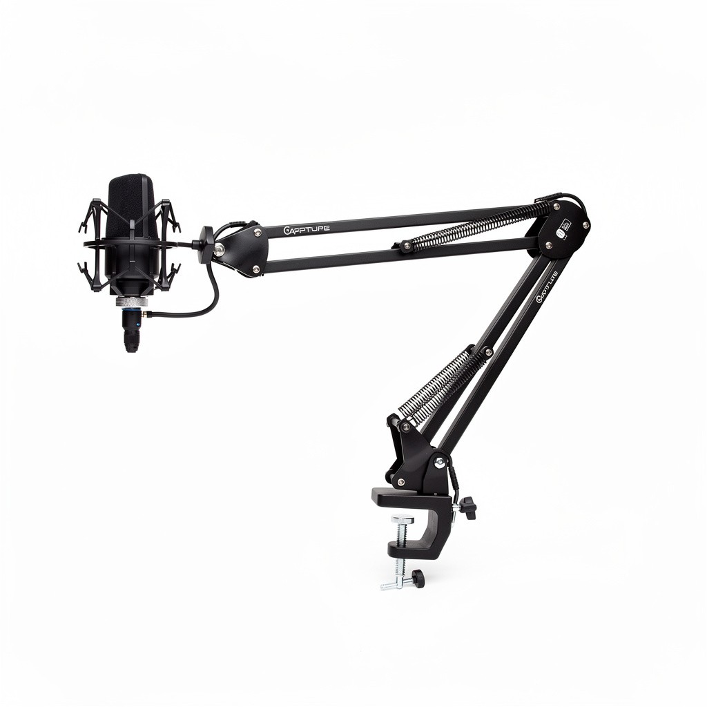 Capture Mic Boom Arm Desk-Clamp