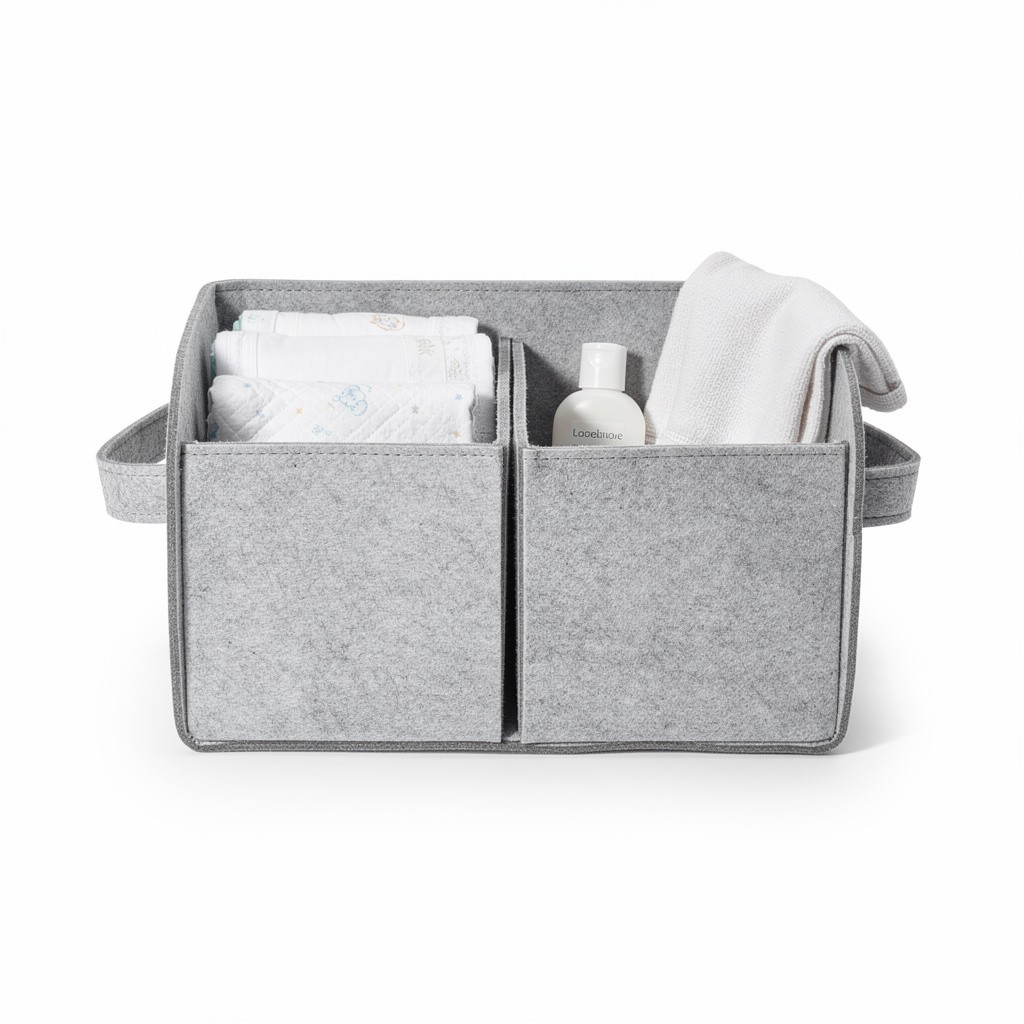 Diaper Caddy Organizer 2-Compartment