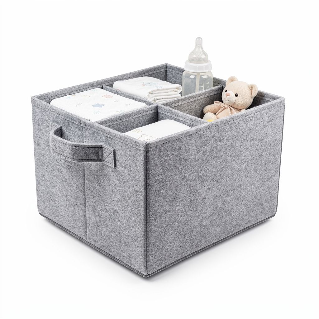 Diaper Caddy Organizer Felt