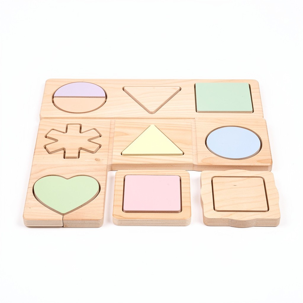 Wooden Puzzle Set Montessori