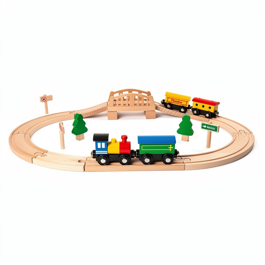 Wooden Train Set Starter